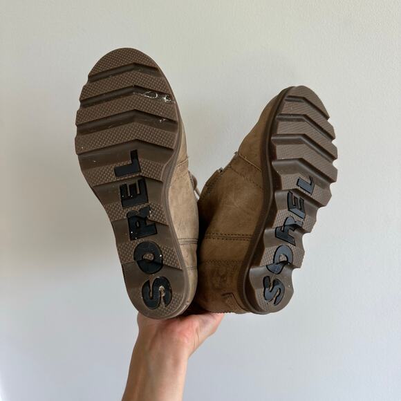 Sorel Joan of Arctic Wedge II Waterproof Lug Sole Booties 7 - Picture 6 of 7